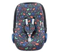 JYOKO KIDS Housse pour siège auto bébé en coton compatible avec Maxi Cosi Cabriofix (Happy Dino)