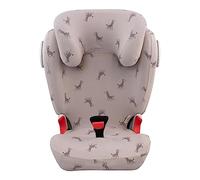 JYOKO Kids Housse pour Siège Auto Compatible avec Romer Kidfix II XP Sict (avec Oeil, Giraffe)