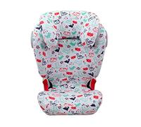 JYOKO KIDS Housse pour Siège auto Compatible avec Romer Kidfix II XP Sict (SANS OEIL, DINO PARTY)