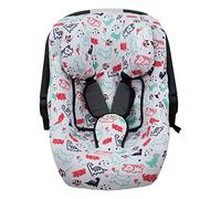 JYOKO KIDS Housse pour siège auto groupe 0 en coton compatible avec Concord Neo et Jane Koos (Dino Party)