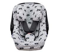 JYOKO KIDS Housse pour siège auto groupe 0 en coton compatible avec Concord Neo et Jane Koos (Raccoon)