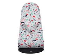 JYOKO KIDS Housse pour transat Compatible avec Babybjorn Soft, Balance, Bliss et Mini (COTON, Dino Party)