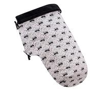 JYOKO Kids Housse Poussette Chanceliere Universelle (Raccoon, Polaire Teddy)