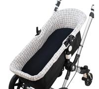 JYOKO Kids Housse Universelle pour Nacelle en Coton Bio pour Bugaboo, Inglesina et Modèles Similaires, Protection Lavable Picnic Vichy