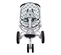 JYOKO KIDS Matelas de coton compatible avec Quinny Moodd et Cybex (Raccoon)
