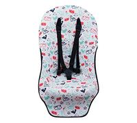 JYOKO KIDS matelassée Poussette en coton 100% compatible avec Bugaboo Fox (Dino Party)