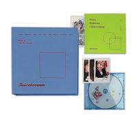 JYP Ent. - Album Musical TWICE - 1er Album [TWICETAGRAM] (Version C) - CD + Livret + Autocollant de Couverture + Photocards + Boîtier en Plastique + 2 Badges Bouton