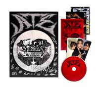 JYP Ent. - Stray Kids - ATE (Chk Chk Ver.) Photobook + CD-R + Photocard + 4-CUT Photo + 2 Pin Badges + 5 Extra Photocards - Album Musical avec Livret Photo - Noir - Small