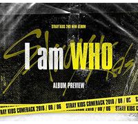 JYP Entertainment Stray Kids - I am Who [I am ver.] (2nd Mini Album) CD+Photobook+3 QR Photocards+on Pack Poster+Folded Poster+Free Gift