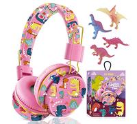 JYPS Casque Audio Enfant, Casque Bluetooth sans Fil Enfant avec Filaire, Dinosaures/Licorne Bluetooth Headphones Musique 2 3 4 5 6 7 Ans, pour iPad/Tablette, Cadeau pour Filles/Garçon