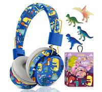 JYPS Casque Audio Enfant, Casque Bluetooth sans Fil Enfant avec Filaire, Dinosaures/Licorne Bluetooth Headphones Musique 2 3 4 5 6 7 Ans, pour iPad/Tablette, Cadeau pour Filles/Garçon