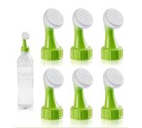 JYTDBCS - Lot de 6 arrosoirs en plastique pour bouteilles à boire, semis, jardin, mini arrosoir