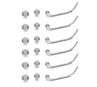 JYtop® - Lot de 18 embouts en forme de dôme et 6 tubes pour appareil auditif Siemens Resound - Pour prothèse contour d'oreille - Tailles S, M, L