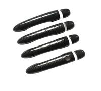 JYUTDW Garniture De Couvercle De Poignée De Porte Extérieure, Pour Renault Pour Scenic 2 Ii MK2 Housse De PoignéE ExtéRieure De Voiture(Carbon -A)