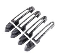 JYUTDW Garniture De PoignéE De Porte ExtéRieure Pour Cadillac Pour XT4 XT5 XT6 CT4 CT6 ATS CTS XTS Poignée De Porte Extérieure De Voiture Trou De Clé Revêtement D'habillage Capuchon