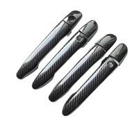 JYUTDW Garniture PoignéE De Porte Housse Pour Mazda Pour CX-5 CX-4 2012-2020 Poignée De Porte Extérieure De Voiture Trou De Clé Revêtement D'habillage Capuchon(2 buttons)