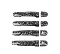 JYUTDW Garniture PoignéE De Porte Housse Pour Toyota Pour Probox Réussir 2002-2016 Voiture Poignée De Porte Extérieure Garnitures De Couverture Garniture(Forged 2 keyhole)