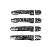 JYUTDW Garniture PoignéE De Porte Housse Pour Toyota Pour Probox Réussir 2002-2016 Voiture Poignée De Porte Extérieure Garnitures De Couverture Garniture(Forged 1 keyhole)