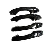 JYUTDW Housses De PoignéE De Porte De Voiture Pour Skoda Pour Kamiq Couvercles De Poignée De Porte Extérieure De Voiture(Carbon-B)