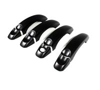 JYUTDW Pour Amarok 2009-2019 Couvercles De Poignée De Porte Extérieure De Voiture Coque PoignéE Porte ExtéRieure(Black)