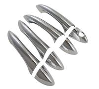 JYUTDW Pour BMW Pour X5 2002-2006 Couvercles De Poignée De Porte Extérieure De Voiture Coque PoignéE Porte ExtéRieure