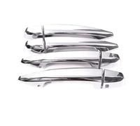 JYUTDW Pour BMW Pour X5 2014-2018 Pour X6 2015-2019 Couvercles De Poignée De Porte Extérieure De Voiture Coque PoignéE Porte ExtéRieure(Silver)