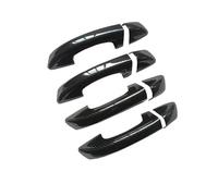 JYUTDW Pour Golf 6 Mk6 Voiture Poignée De Porte Extérieure Trou De Clé Revêtement D'habillage Capuchon Coque PoignéE Porte ExtéRieure