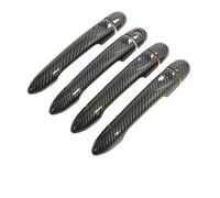 JYUTDW Pour Mercedes Pour Smart Forfour 453 2014-2019 Poignée De Porte Extérieure De Voiture Trou De Clé Revêtement D'habillage Capuchon Housse De PoignéE ExtéRieure De Voiture(Carbon fiber)