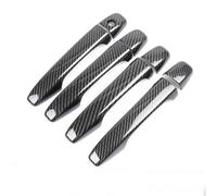 JYUTDW Pour Toyota Pour Souhait AE20 2010-2017 Voiture Poignée De Porte Extérieure Trou De Clé Revêtement D'habillage Capuchon Housse De PoignéE ExtéRieure De Voiture(No keyless entry)