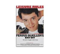 JYVDGGKKW Ferris Bueller's Day Off Affiche de cinéma TV Drame Art Poster Impression Décoration pour salon, bureau, salon, 30 x 45 cm, style sans cadre