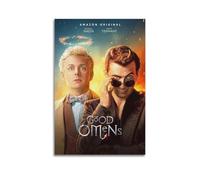 JYVDGGKKW Good Omens Poster de film TV Drame Art Poster Impression pour salon, bureau, salon, décoration 20 x 30 cm, style sans cadre