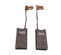Jyving Lot de 2 balais charbon GBH5-38D pour perceuse Bosch GBH5-40D GSH500 GSH5 TSH5000 GSH5X A69 - 18V - Sans fil