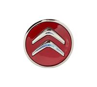 JYWLKQ Auto Cache Moyeux pour Citroen C3 2009-2013, Enjoliveurs Centre de Roue de Voiture Centre de Jante Capuchons Cache-Moyeux Antirouille DéCoration Accessories 1PC,Red-60mm