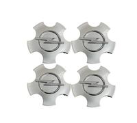 JYWLKQ Auto Cache Moyeux pour Opel Zafira 2005-2010, Enjoliveurs Centre de Roue de Voiture Centre de Jante Capuchons Voiture PoussièRe Antirouille DéCoration Accessories,Five-Pointed-Silver