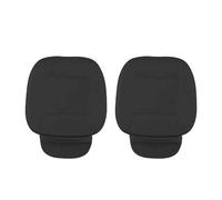 JYWLKQ Auto Coussin de Siège de Voiture pour Abarth 595, Housse Siege Voiture Coussin Avant Voiture Siege Cuir Protege Siege Respirant Antidérapant Accessoires,Black-Front-2PC
