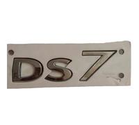 JYWLKQ Auto EmblèMe Logo Voiture pour DS 7 2022, Autocollant D'insigne Emblème de Lettres pour Coffre Arrière Corps Côté Extérieurs Décoration Accessoires,DS 7