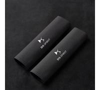 JYWLKQ Auto Protecteur Ceinture de Sécurité pour DS 7 2017-2022, Protege Ceinture Voiture Housse Protection Siège Enfant Confortable Coussins D'épaule Accessoires,Black
