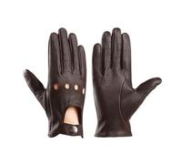 JYXinglong Men's leather driving gloves are lightweight, soft and made of sheepskin. They are suitable for motorcycle and scooter riding without lining(Black_X-Large)(Black-X-Large)