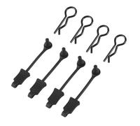 JYYTERD Accessoires Voitures RC pour ARRMA 1/7 pour Mojave pour Limitless 1/8 rc Car Lot De 4 Clips Retenue en Caoutchouc pour Carrosserie Voiture avec Boucle Fixe AR390178
