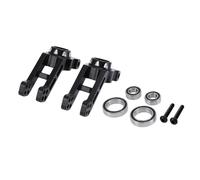 JYYTERD Accessoires Voitures RC pour Arrma 1/8 pour Infraction 4X4 pour Mega pour Vendetta 3S pour BLX RC Pièces De Mise À Niveau Porte-moyeu Arrière en Métal Modifiées