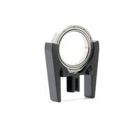 JYYTERD Accessoires Voitures RC pour Arrma 3S 4S pour BLX pour Mega 550 1/10 RC Pièces De Mise À Niveau AR310878 ARAC4024 Ensemble Support Haute Vitesse d'arbre Transmission Central en Métal(Black)