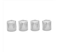 JYYTERD Accessoires Voitures RC pour Axial pour SCX10 90046 pour TRX4 D90 pour MST 1/10 RC Crawler Upgrade 4PCS Écrou De Capuchon Central Jante Voiture en Métal