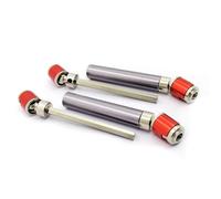 JYYTERD Accessoires Voitures RC pour Axial pour SCX10 D90 1/10 RC Accessoires De Pièces Voiture sur Chenilles 2Pcs Alliage D'aluminium Transmission Arbre D'entraînement