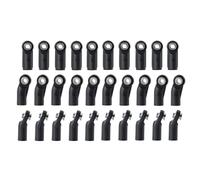 JYYTERD Accessoires Voitures RC pour Axial pour SCX10 II 90046 1/10 RC, Accessoires De Pièces Voiture, 30, Embouts Tige en Plastique M4, Boules Liaison, Joint Tête