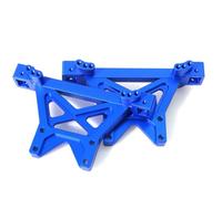 JYYTERD Accessoires Voitures RC pour TRAXXAS pour E-Maxx T-Maxx 1/10 rc Car Upgrade Parts Accessories 1 Paire De Supports D'amortisseur Avant Et Arrière(Blue)