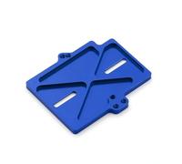 JYYTERD Accessoires Voitures RC pour TRAXXAS pour Mini pour Maxx RC Camion Voiture Mise À Niveau Pièces De Modification Accessoires Métal ESC Plaque Montage(Blue)
