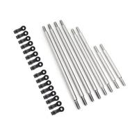 JYYTERD Accessoires Voitures RC pour Traxxas pour TRX4 pour Defender 1/10 RC Pièces De Voiture Accessoires 8 en Acier Inoxydable Biellettes Suspension Tige Liaison 324