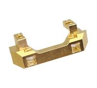 JYYTERD Accessoires Voitures RC pour Traxxas pour TRX4 pour TRX6 1/10 RC Pièces De Mise À Niveau sur Chenilles Accessoires Rechange Support Pare-Chocs Avant Servo