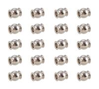 JYYTERD Accessoires Voitures RC pour Traxxas pour TRX4 pour TRX6 pour E-REVO pour REVO pour Rustler pour Slash 1/10 rc Car Parts 20Pcs M Rod End Rotule