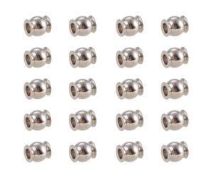 JYYTERD Accessoires Voitures RC pour Traxxas pour TRX4 pour TRX6 pour E-REVO pour REVO pour Rustler pour Slash 1/10 rc Car Parts 20Pcs M Rod End Rotule